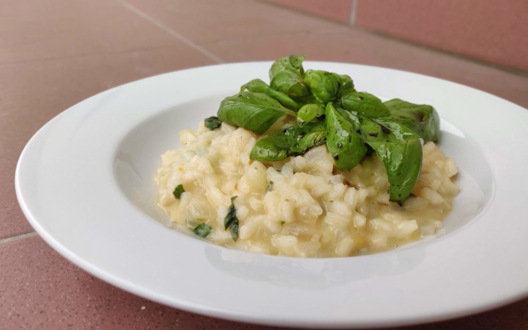 BAZALKOVÉ RISOTTO