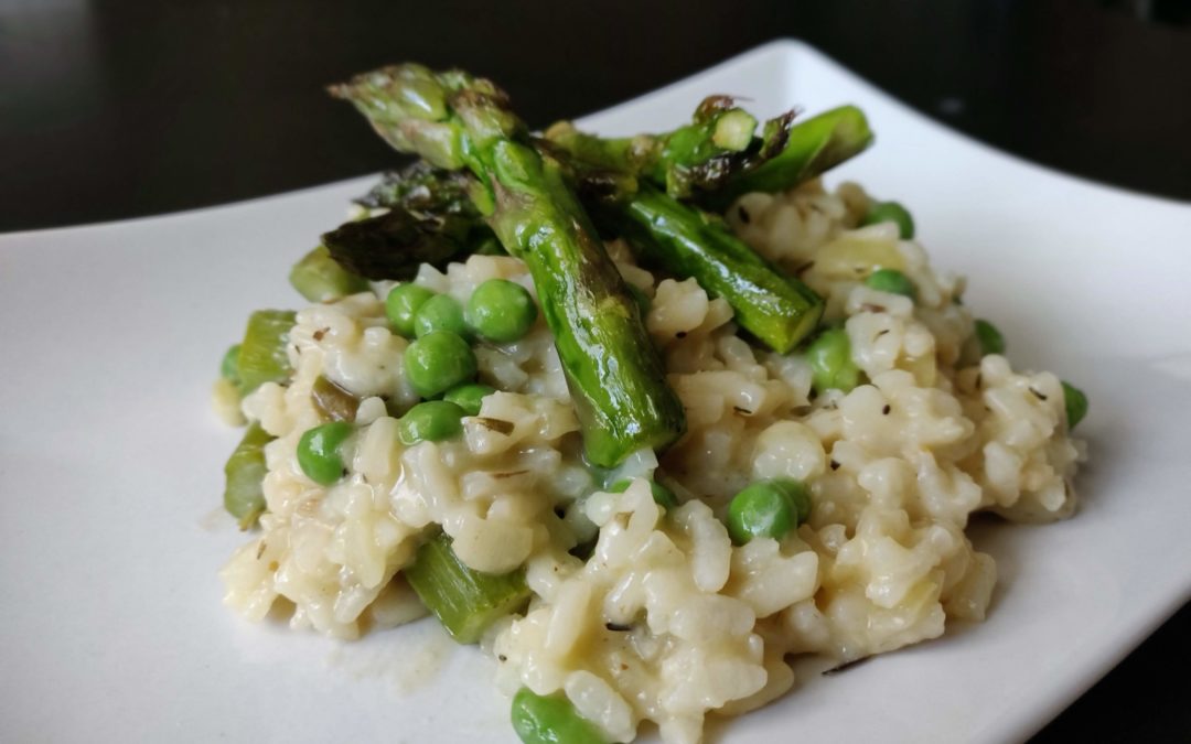 RISOTTO S CHŘESTEM A HRÁŠKEM